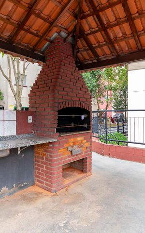 Apartamento à venda com 45m², 2 quartos e 1 vaga Apartamento à venda com 45m², 2 quartos e 1 vagaÁrea comum - Churrasqueira