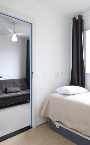 Apartamento à venda com 35m², 2 quartos e sem vagaQuarto 1