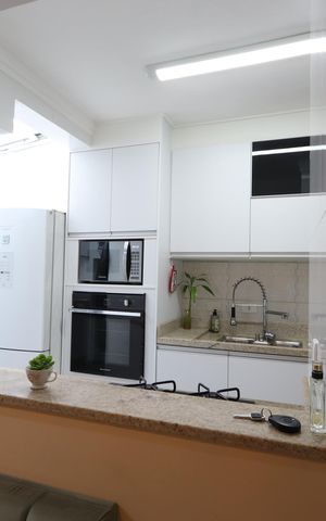 Casa de condomínio à venda com 86m², 2 quartos e 2 vagasCozinha