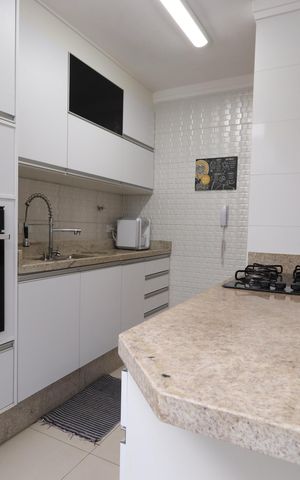 Casa de condomínio à venda com 86m², 2 quartos e 2 vagasCozinha