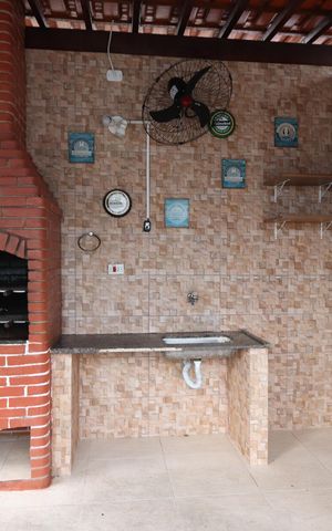 Casa de condomínio à venda com 86m², 2 quartos e 2 vagasÁrea comum - Churrasqueira