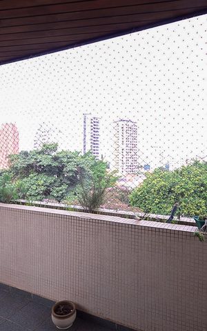 Apartamento à venda com 198m², 3 quartos e 4 vagas Apartamento à venda com 198m², 3 quartos e 4 vagasVaranda da Sala