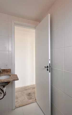 Apartamento à venda com 50m², 2 quartos e 1 vaga Apartamento à venda com 50m², 2 quartos e 1 vagaBanheiro