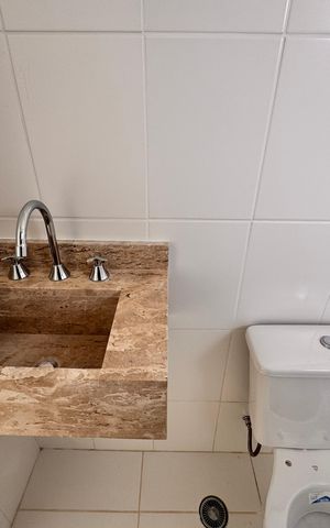 Apartamento à venda com 50m², 2 quartos e 1 vaga Apartamento à venda com 50m², 2 quartos e 1 vagaBanheiro da Suíte