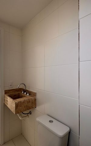 Apartamento à venda com 50m², 2 quartos e 1 vaga Apartamento à venda com 50m², 2 quartos e 1 vagaBanheiro da Suíte