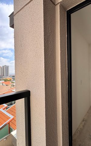 Apartamento à venda com 50m², 2 quartos e 1 vaga Apartamento à venda com 50m², 2 quartos e 1 vagaSacada da Suíte