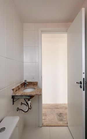 Apartamento à venda com 50m², 2 quartos e 1 vaga Apartamento à venda com 50m², 2 quartos e 1 vagaBanheiro