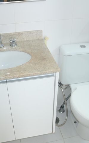 Apartamento à venda com 70m², 2 quartos e 1 vagaBanheiro da Suíte 1