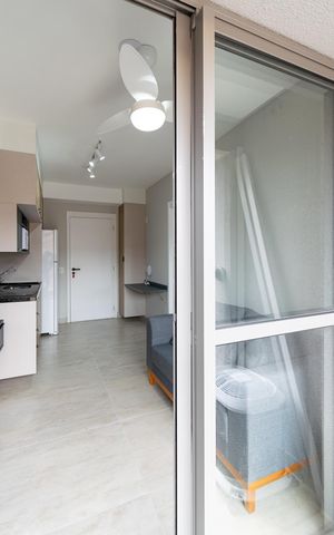 Apartamento para alugar com 29m², 1 quarto e sem vaga Apartamento para alugar com 29m², 1 quarto e sem vagaSacada