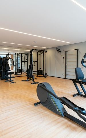 Apartamento para alugar com 29m², 1 quarto e sem vaga Apartamento para alugar com 29m², 1 quarto e sem vagaÁrea comum - Academia