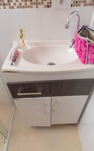Apartamento para alugar com 45m², 2 quartos e 1 vaga Apartamento para alugar com 45m², 2 quartos e 1 vagaBanheiro do Quarto 2