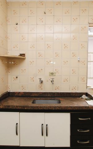 Casa para alugar com 102m², 2 quartos e 2 vagasCozinha