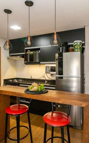 Apartamento à venda com 47m², 2 quartos e 1 vagaCozinha