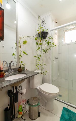 Apartamento à venda com 47m², 2 quartos e 1 vagaBanheiro