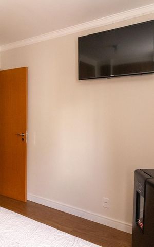 Apartamento à venda com 47m², 2 quartos e 1 vagaQuarto 2