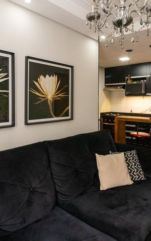 Apartamento à venda com 47m², 2 quartos e 1 vagaSala
