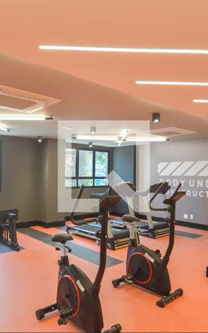 Studio para alugar com 40m², 1 quarto e 1 vaga Studio para alugar com 40m², 1 quarto e 1 vagaÁrea comum - Academia