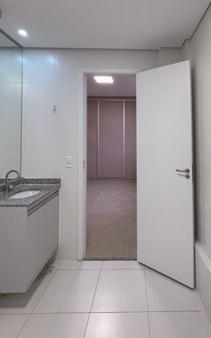 Studio para alugar com 40m², 1 quarto e 1 vaga Studio para alugar com 40m², 1 quarto e 1 vagaBanheiro