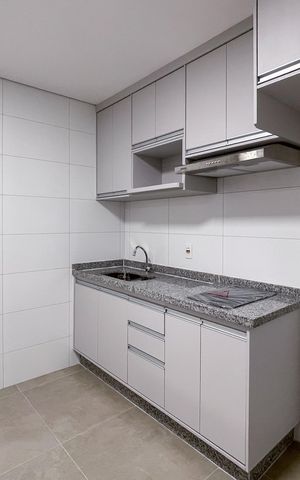 Studio para alugar com 40m², 1 quarto e 1 vaga Studio para alugar com 40m², 1 quarto e 1 vagaCozinha