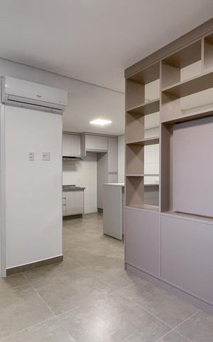 Studio para alugar com 40m², 1 quarto e 1 vaga Studio para alugar com 40m², 1 quarto e 1 vagaQuarto