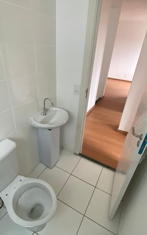 Apartamento para alugar com 44m², 2 quartos e sem vaga Apartamento para alugar com 44m², 2 quartos e sem vagaBanheiro