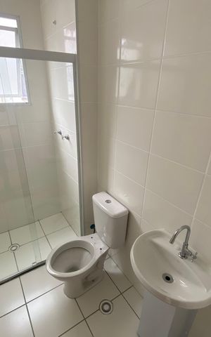 Apartamento para alugar com 44m², 2 quartos e sem vaga Apartamento para alugar com 44m², 2 quartos e sem vagaBanheiro