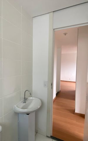 Apartamento para alugar com 44m², 2 quartos e sem vaga Apartamento para alugar com 44m², 2 quartos e sem vagaBanheiro