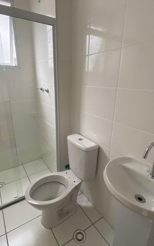 Apartamento para alugar com 44m², 2 quartos e sem vaga Apartamento para alugar com 44m², 2 quartos e sem vagaBanheiro
