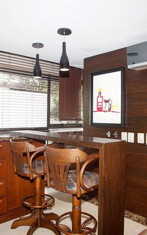 Apartamento à venda com 269m², 3 quartos e 4 vagasSala de Jantar - Churrasqueira
