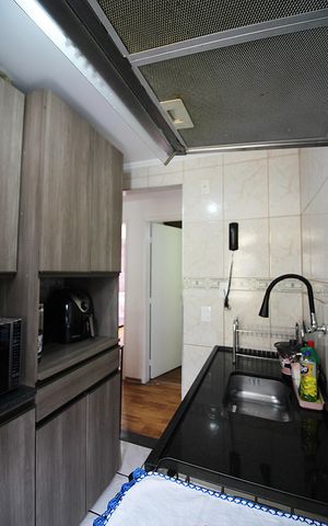Apartamento à venda com 52m², 2 quartos e 1 vagaCozinha