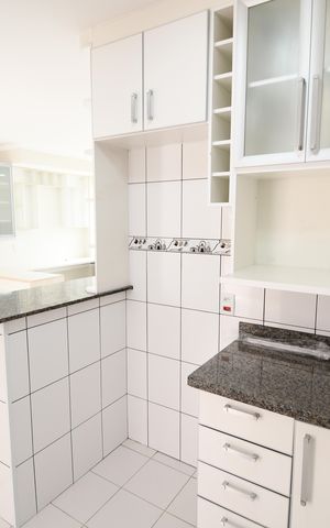 Casa de condomínio para alugar com 80m², 3 quartos e 2 vagasCozinha