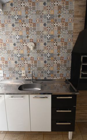 Casa de condomínio para alugar com 80m², 3 quartos e 2 vagasQuintal / Churrasqueira
