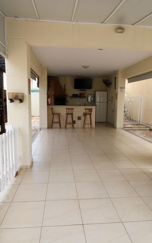 Casa de condomínio para alugar com 80m², 3 quartos e 2 vagasÁrea comum - Churrasqueira