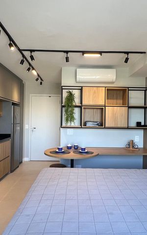 Studio à venda com 25m², 1 quarto e sem vaga Studio à venda com 25m², 1 quarto e sem vagaQuarto