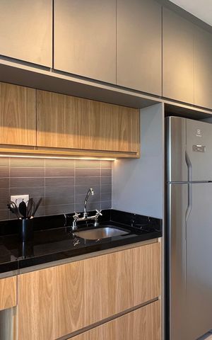 Studio à venda com 25m², 1 quarto e sem vaga Studio à venda com 25m², 1 quarto e sem vagaCozinha