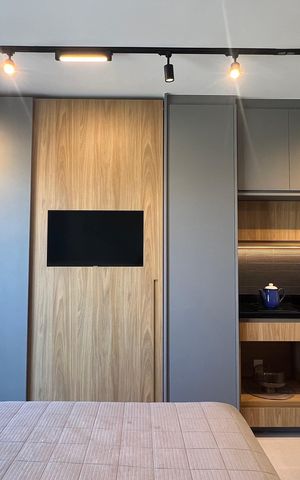 Studio à venda com 25m², 1 quarto e sem vaga Studio à venda com 25m², 1 quarto e sem vagaQuarto