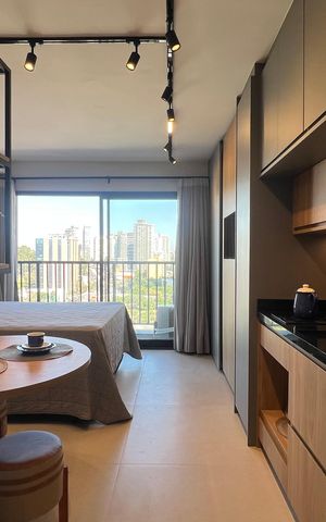 Studio à venda com 25m², 1 quarto e sem vaga Studio à venda com 25m², 1 quarto e sem vagaCozinha