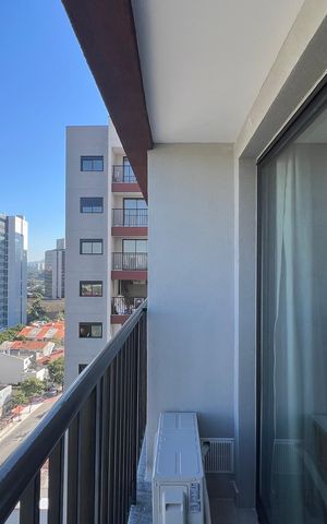 Studio à venda com 25m², 1 quarto e sem vaga Studio à venda com 25m², 1 quarto e sem vagaSacada