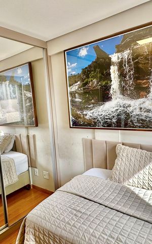 Apartamento à venda com 80m², 2 quartos e 1 vagaQuarto 