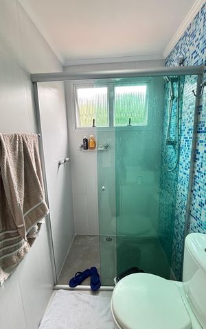 Apartamento à venda com 98m², 3 quartos e 2 vagas Apartamento à venda com 98m², 3 quartos e 2 vagasBanheiro da Suíte
