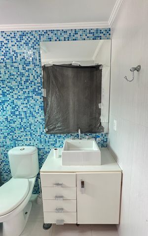 Apartamento à venda com 98m², 3 quartos e 2 vagas Apartamento à venda com 98m², 3 quartos e 2 vagasBanheiro da Suíte