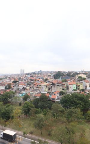 Apartamento para alugar com 44m², 2 quartos e sem vagaVista da varanda da sala