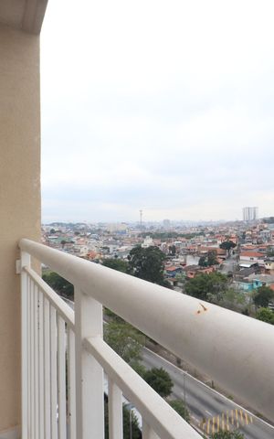 Apartamento para alugar com 44m², 2 quartos e sem vagaVaranda da sala