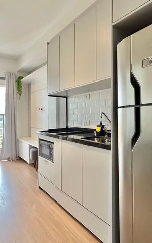 Apartamento à venda com 29m², 1 quarto e sem vaga Apartamento à venda com 29m², 1 quarto e sem vagaCozinha