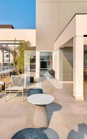 Apartamento à venda com 29m², 1 quarto e sem vaga Apartamento à venda com 29m², 1 quarto e sem vagaÁrea comum - Churrasqueira