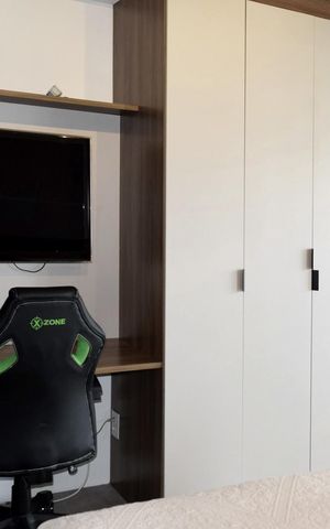 Studio para alugar com 35m², 1 quarto e 1 vagaStudio