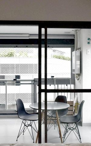 Studio para alugar com 35m², 1 quarto e 1 vagaStudio