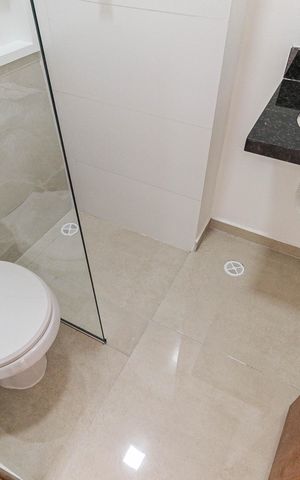 Apartamento para alugar com 48m², 2 quartos e sem vaga Apartamento para alugar com 48m², 2 quartos e sem vagaBanheiro