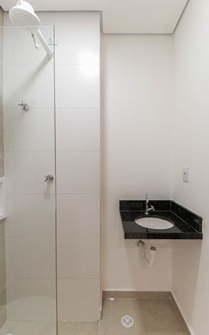 Apartamento para alugar com 48m², 2 quartos e sem vaga Apartamento para alugar com 48m², 2 quartos e sem vagaBanheiro
