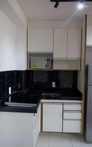 Apartamento para alugar com 37m², 1 quarto e sem vaga Apartamento para alugar com 37m², 1 quarto e sem vagaCozinha